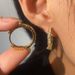 Cao Shi's Korean Version Of Fashionable Hot Selling With X-letter Cross Design Ear Buckle And Micro Inlaid Zircon_ipsvogv.com