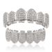 INShiphop Set Pointed Jewelry With Micro Gold Decoration Teeth_ipsvogv.com