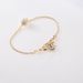 Golden Little Bee Invisible Magnetic Buckle Bracelet Female Element Crystal Bracelet Female_ipsvogv.com