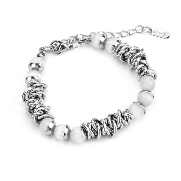 Bracelet For Men, Light Luxury Niche High-end Exquisite Women's Cat's Eye Stone Titanium Steel Non-fading Unisex Jewelry_ipsvogv.com