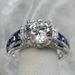 Cao Shi's Rixing Fashion Geometric Zircon for Men and Women's Trendy Temperament Proposal Ring_ipsvogv.com