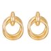 exaggerated geometric earrings for women ins style alloy winding twist earrings retro circle earrings_ipsvogv.com