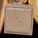 Fashion Accessory Design, Colorful Women's Trend, Gold-plated Hip-hop Necklace, Collarbone Chain_ipsvogv.com