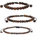 Hot Selling Bracelet Men 4/6/8mm Tiger Eye Volcano White Turquoise Braided Bracelet Essential Oil Aromatherapy Beaded Bracelet_ipsvogv.com