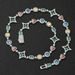 Women's Jewelry Set Fashion Colored Gemstone Necklace Female Jewelry Accessories Clavicle Chain Zircon Men's Necklace_ipsvogv.com