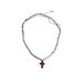 New Pearl Cross Necklace, Niche Fashion, Titanium Steel Pendant, Neck Chain, Collarbone Chain_ipsvogv.com