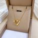 Love 【 】 Zircon Personalized Fashion Light Luxury Temperament Gorgeous Full Diamond Necklace Women's Versatile Clavicle 【 】_ipsvogv.com