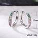 Cao Shi's Japanese Korean New Earrings Are Fashionable Simple, And Seven Colored Zircon Women's Ear Buckle Jewelry Is_ipsvogv.com
