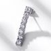 Moissanite Long Earrings S925 Silver Tassel Diamond Earrings Ear Wire Fashion High End Ins_ipsvogv.com