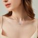 Necklace S Sterg Sier Mobius Double Ring Clavicle Chain Light Niche High End Necklace Jewelry_ipsvogv.com