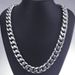 316L Stainless Steel Tone 15.8mm Necklace 377 Bracelet 210 Freemasonry Masonic Mason Heavy for Mens_ipsvogv.com