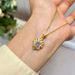 French Style Bauhinia Ribbon Necklace Fashionable Elegant Exquisite Light Luxury High-end Clavicle Chain_ipsvogv.com