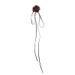 Mini Silk Gothic Neck Flower Ultra-fine Velvet Ribbon Choker Necklace_ipsvogv.com
