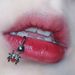 316L Spider lip ring horseshoe ring titanium steel niche piercing jewelry lip nail ear bone nail punk hot girl outer teeth_ipsvogv.com