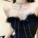 New Fashion Neck Rhinestone Breast Chain, Personalized Bead Body Chain, Women's Accessories Body Chain_ipsvogv.com