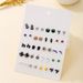 Women’s Jewelry Set Fashion Earrings Halloween Series Pumpkin Ghost Cat Earrings Cartoon Funny Eyes Spider Earrings For Women_ipsvogv.com