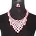 Jewelry straight pearl woven Collar necklace with multiple layers of collarbone chain 9580_ipsvogv.com