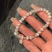 Clear Cat Eye Stone Star Bead Bracelet For Women, Light Luxu, Niche And Exquisite 2024 New Bracelet, High Beauty_ipsvogv.com