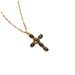 2023 New Copper Micro Inlaid Zircon Multi Color Cross Pendant Hip Hop Necklace With Collar Chain_ipsvogv.com