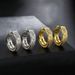 Unisex hip hop full diamond big ear buckle men's geometric round zircon earrings cross rivet trend earrings_ipsvogv.com