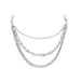 Men And Women's Jewelry Cool Street Pants Chain Multi Layer Chain Metal Feel Advanced Punk Boyfriend Style With Jeans Short Skirt_ipsvogv.com