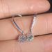 Cao Shi Micro Inlaid Diamond Zircon Classic Four Claw Simple and Exquisite Earhook Daily Commuter Versatile Earrings for_ipsvogv.com