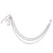 Fashionable And Trendy Multi-layer Hollow Irregular Pentagram Pendant Shoe Chain Cool Martin Boots With Detachable_ipsvogv.com