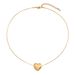 2024 Autumn New Women's Love Necklace with Personalized Luxury and Matte Heart Shaped Design, Clavicle Chain, Versatile_ipsvogv.com