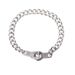 Light Luxury Retro Simple Design Punk Style Handcuffs Personality Versatile Titanium Steel Bracelet Cuban Chain Men's Bracelet_ipsvogv.com
