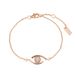Women's Jewelry V Gold Light Luxury Soul Smooth Bracelet Eye Devil Eye Ins Celebrity Star Same Clavicle Chain_ipsvogv.com