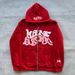 Men's Clothing joint trend Gothic punk hip-hop fashion zipper digital printing hoodie_ipsvogv.com