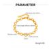 Fashionable Commuter Stainless Steel Premium Bracelet Temperament Love Inlaid Zircon Hand Ornament Women_ipsvogv.com