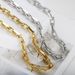 Women's Jewelry Set Fashion Classic Fashion Simple Design Square Corner Square Stainless Steel Chain Necklace Bracelet Jewelry Set_ipsvogv.com
