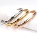 Unisex Jewelry Fashion Stainless Steel Wheat Ear Open Bracelet Fashionable Texture Summer Titanium Steel Bracelet Personality_ipsvogv.com