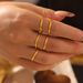 Cold Cool Plain Smooth Surface Ring, Women's Ins Style, Trendy And Internet Famous Temperament, Titanium Steel Plated_ipsvogv.com