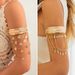 Jewelry Cowboy Style Metal Coin Tassel Bracelet Arm Chain Ethnic Leaf Retro Arm Bracelet_ipsvogv.com