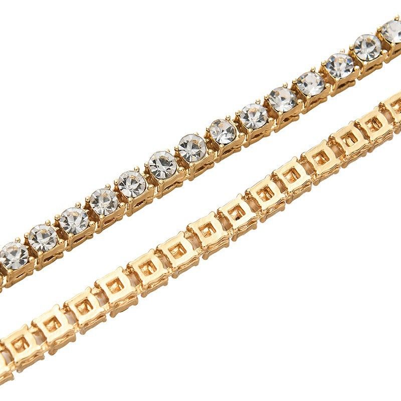 Tennis Minimalist Bracelet, Niche Design, Cuban Necklace, Women's Temperament, Versatile Jewelry_ipsvogv.com