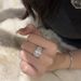 1431 People's New 【 Collection 】 Chinese Style Glass Egg Face Ring, Zircon Round Jadeite Temperament, Simple And 【 】 Ring, Temperament,_ipsvogv.com
