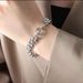Exaggerated Metal OT Buckle Versatile Titanium Steel Thick Chain Non Fading Bracelet Necklace Jewelry Set_ipsvogv.com