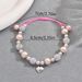 Minimalist style women's pearl niche love, high-end design, woven bracelet, versatile collection_ipsvogv.com