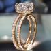 Sanjie Plated 14k Double Layer Crown With Square Diamond Princess Engagement Ring_ipsvogv.com