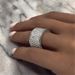 Cao Shi's New Bronze Plate Inlaid Zircon Ring For Men And Women_ipsvogv.com