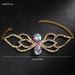 New Hollow Full Diamond Butterfly Bracelet Bridal Wedding Rhinestone Jewelry European And American Accessories Women's Bracelet_ipsvogv.com