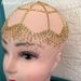 Fashion hair accessories full of diamonds personality tassel rhinestone mesh headdress female model all match trend_ipsvogv.com
