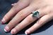 Cao Shiqi Colorful Topa Stone Diamond Female Creative Personality Inlaid Rainbow Ring_ipsvogv.com