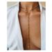 Personality Simple Gold Chain Necklace Necklace Alloy Clavicle Chain Necklace Female_ipsvogv.com