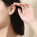 Women's Jewelry Flower Shell Earrings S925 Sterling Silver Four Leaf Clover Light Luxury Earrings Simple Fashion All Match Ear Jewelry_ipsvogv.com