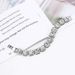 Men’s Jewelry Set Fashion Men's Square Glass 12mm Cuban Hand Necklace Rock Sugar Chain Hip Hop Style Trendy Men'sAlloy_ipsvogv.com