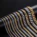 Men's Jewelry Round Grinding Cuban Chain Stainless Steel Necklace Domineering Men's Cuban Necklace Hip Hop Jewelry_ipsvogv.com