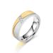A Niche Titanium Steel Ring A Light And Luxurious Style, Paired With Diamond Rings For Women's Fashion Accessories_ipsvogv.com